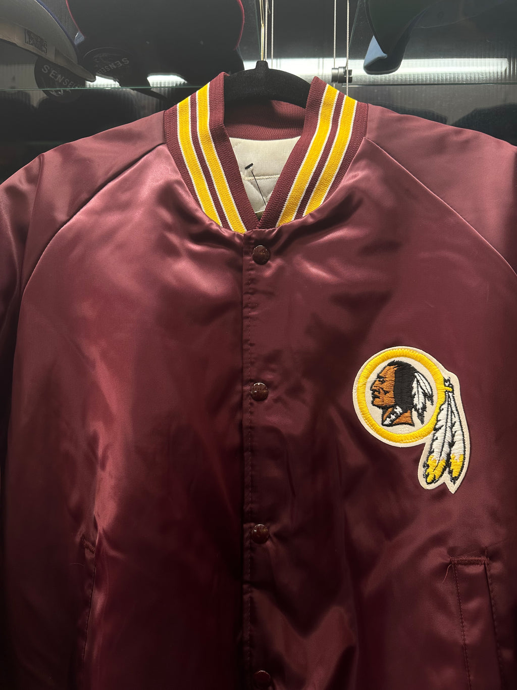 Washington Redskins Satin (Chalkline) Jacket