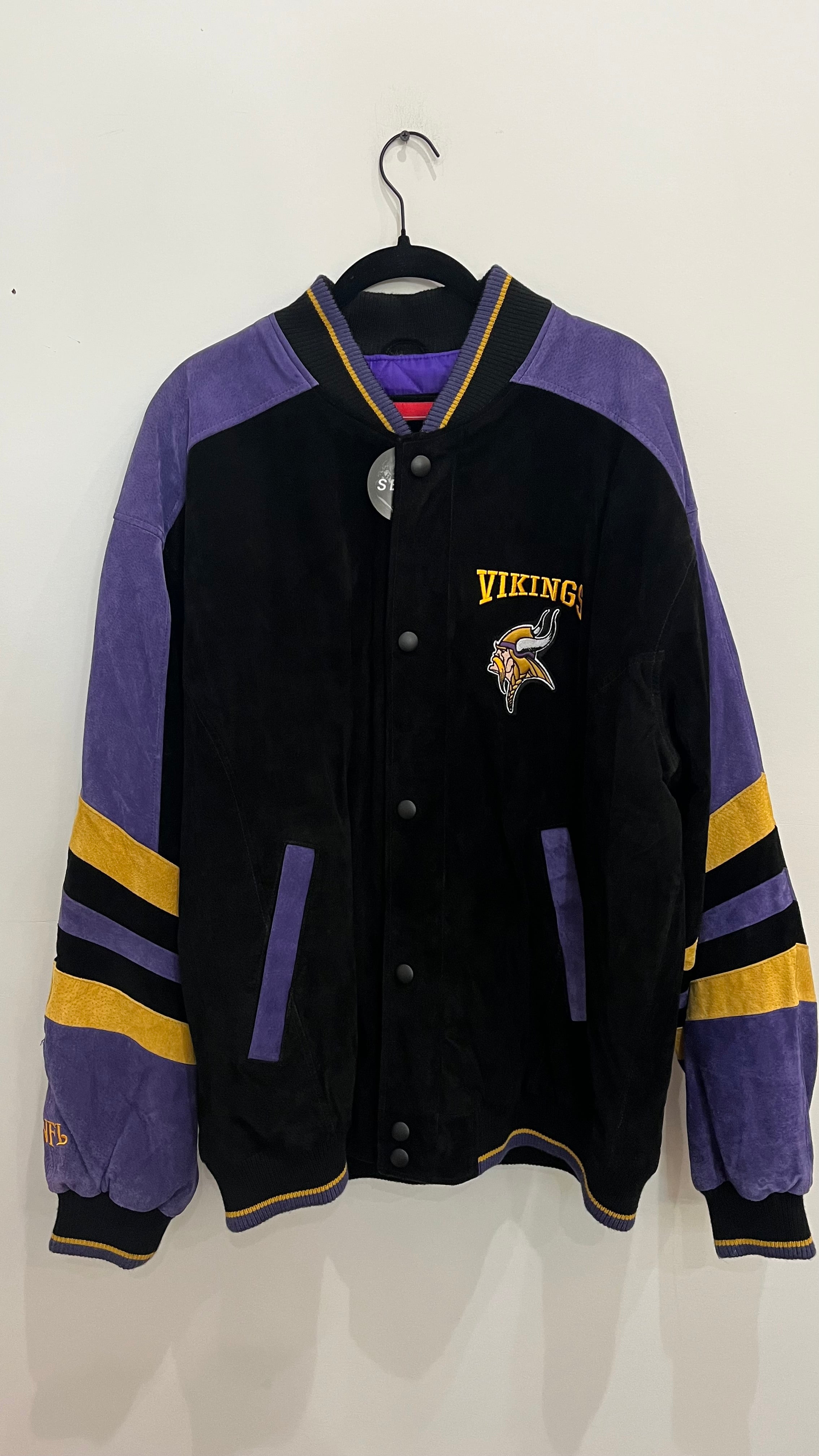 Minnesota Vikings Letterman Jacket / Size XL