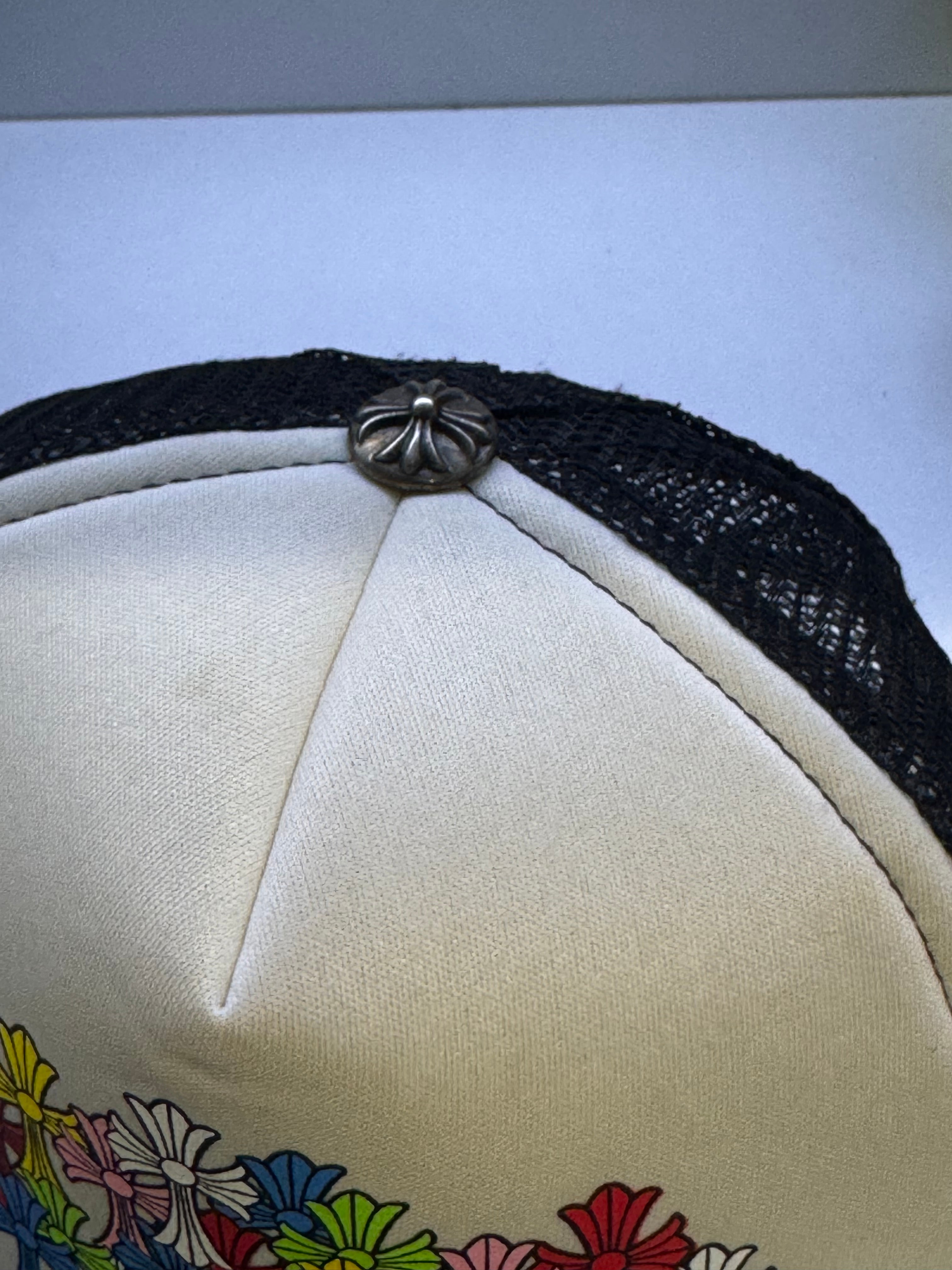 Chrome Hearts Multi Color Cross Trucker Hat -