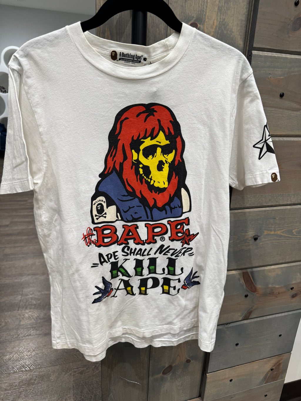 A bathing ape Skull T-shirt