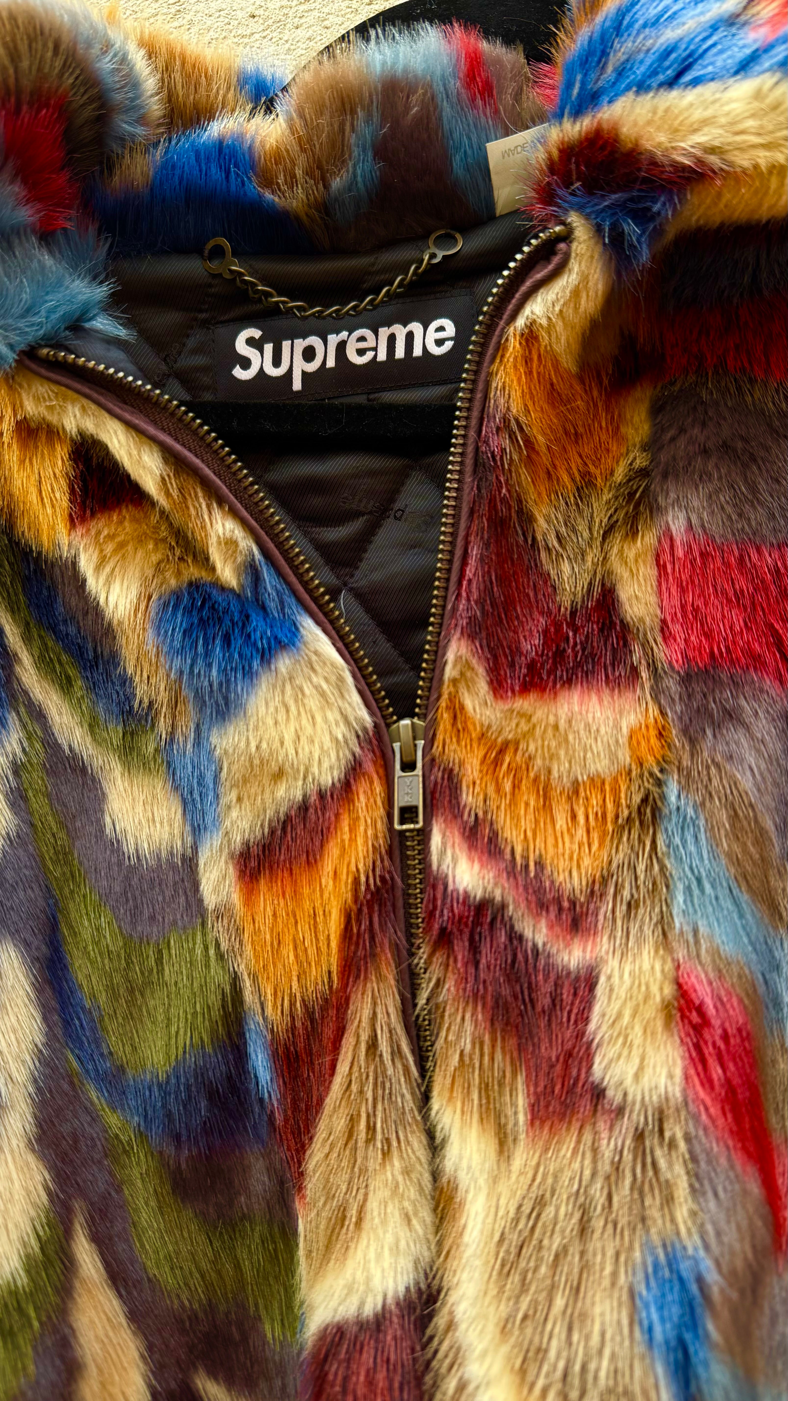 Supreme Faux Fur Bomber Jacket -