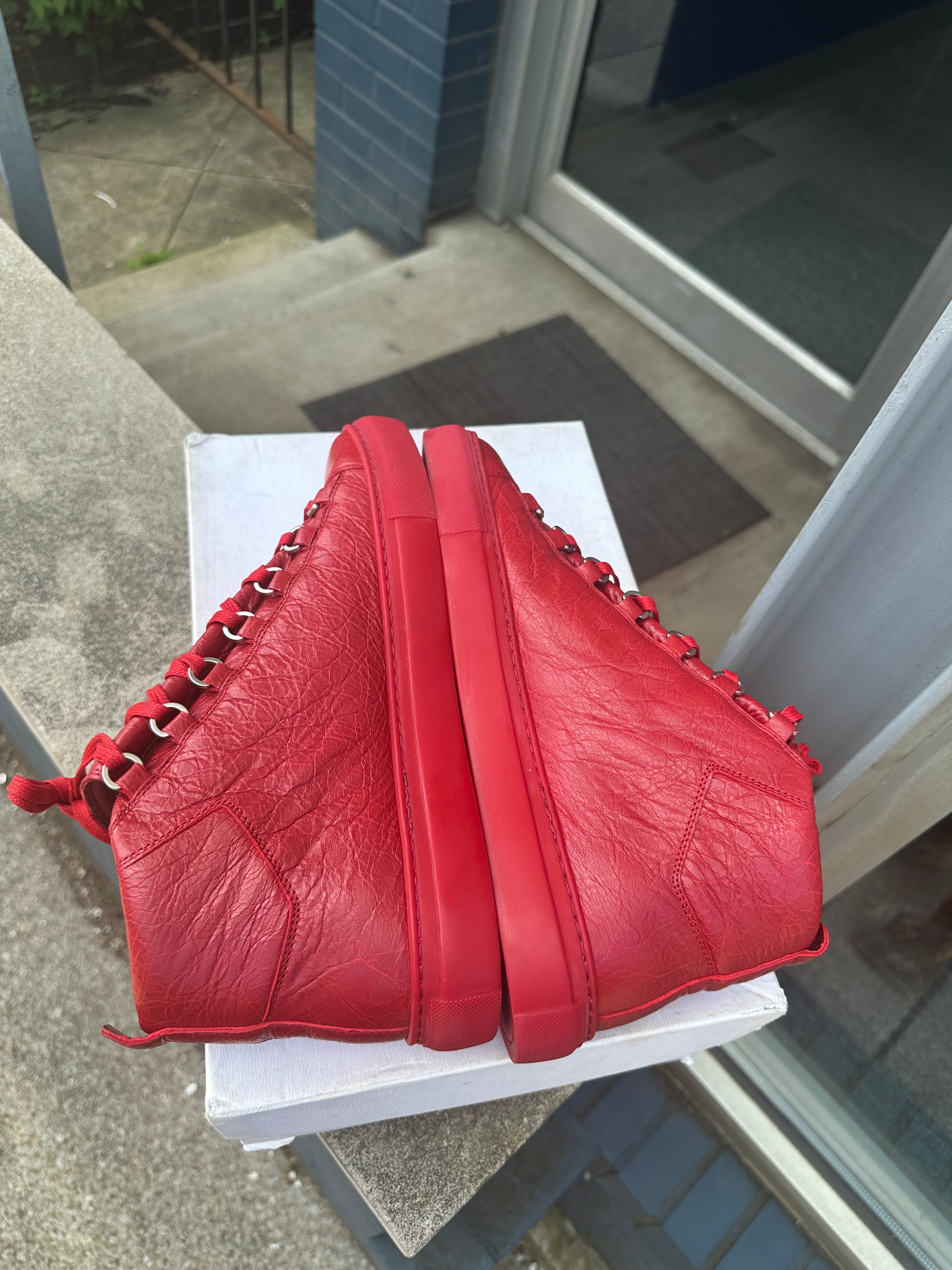 Balenciaga Arena High (Red)