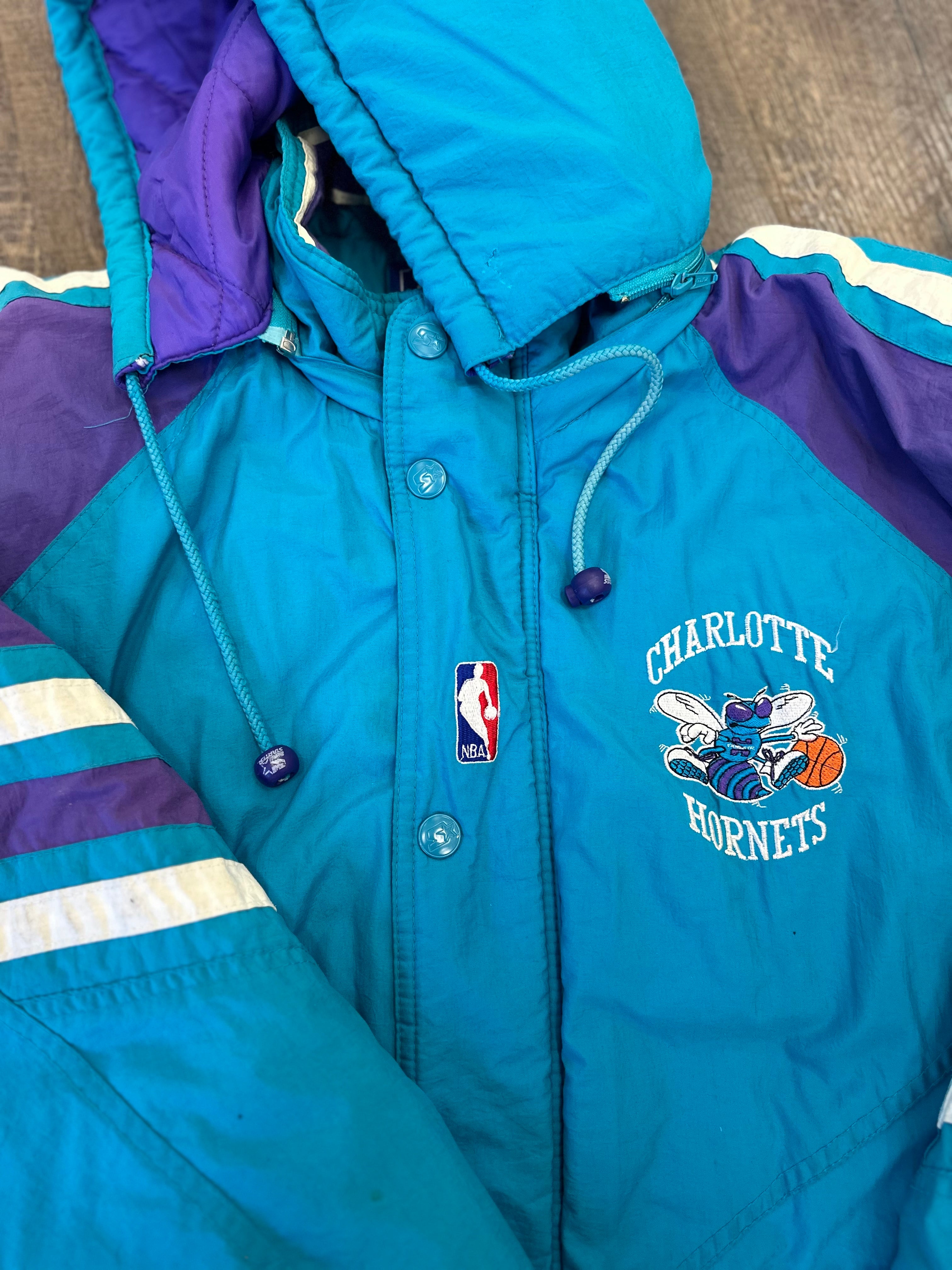 Charlotte Hornets Starter Puffer Jacket -