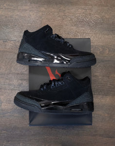 Air Jordan 3 “Black Cat” / Size 9.5