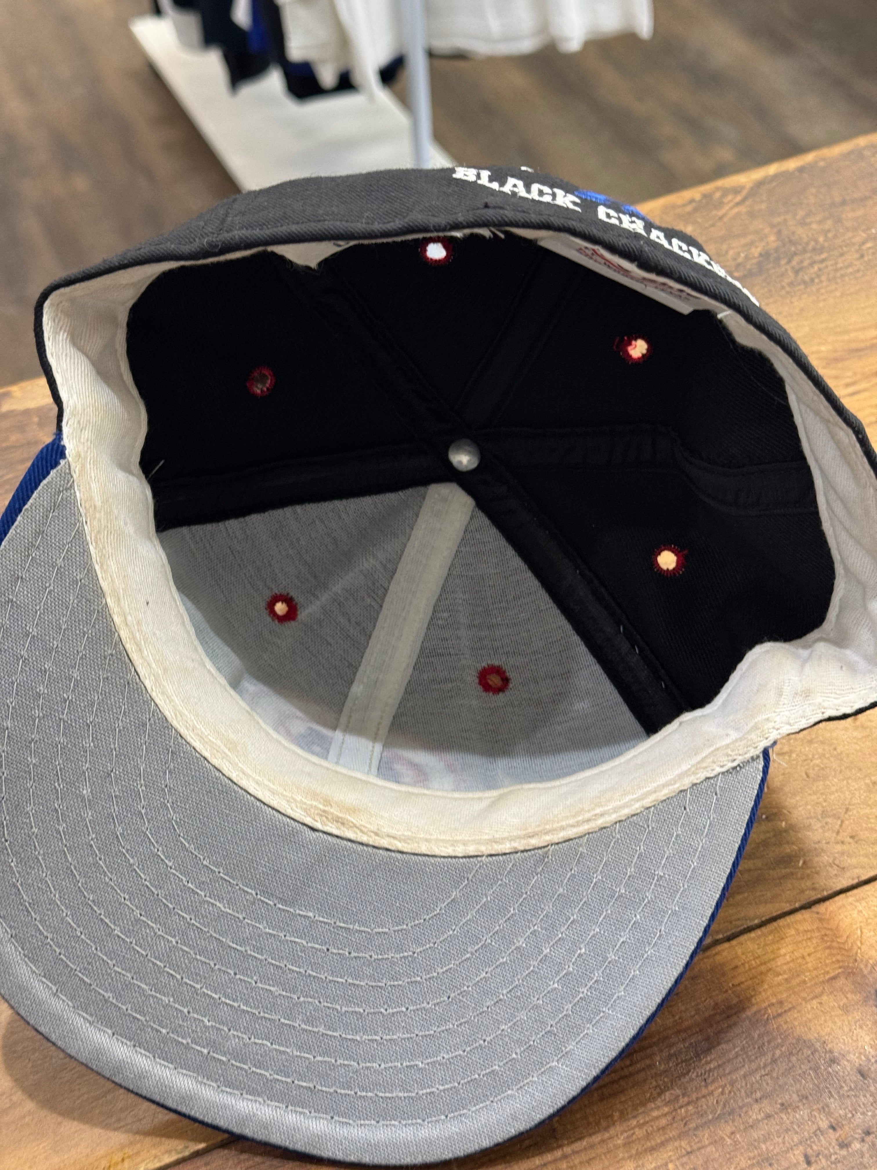 Atlanta Black Crackers Fitted Hat -