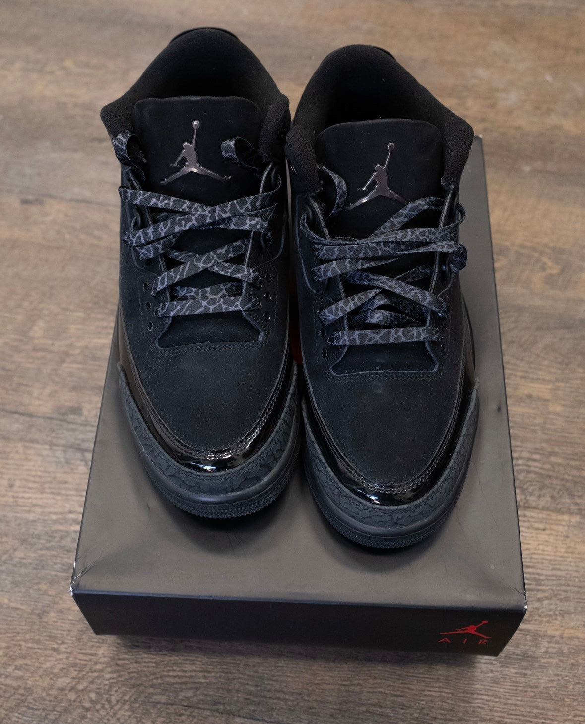 Air Jordan 3 “Black Cat” / Size 9.5