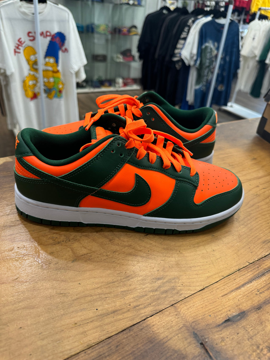 Nike Dunk Low “Miami Hurricanes” Size 9.5