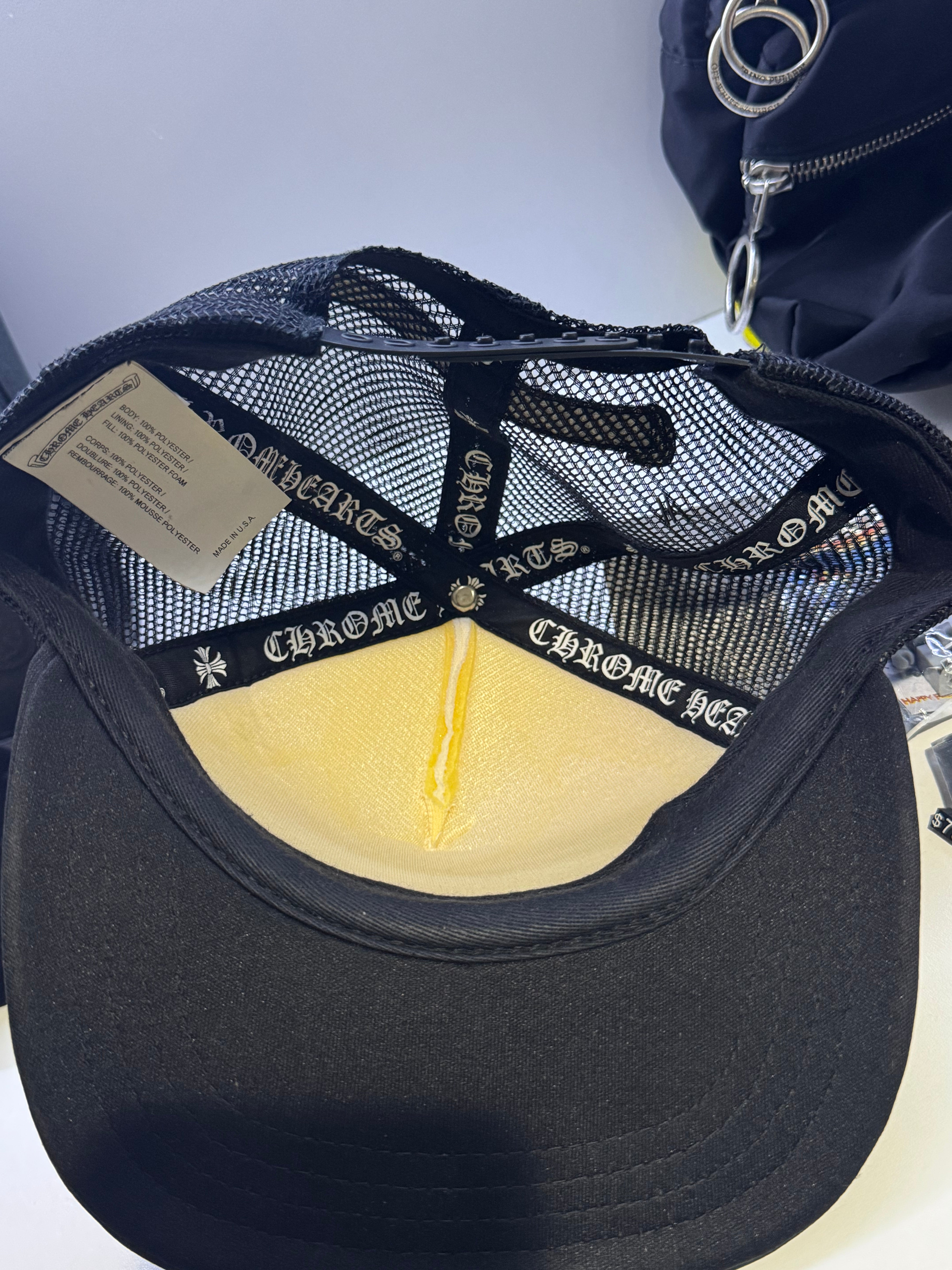 Chrome Hearts Multi Color Cross Trucker Hat -