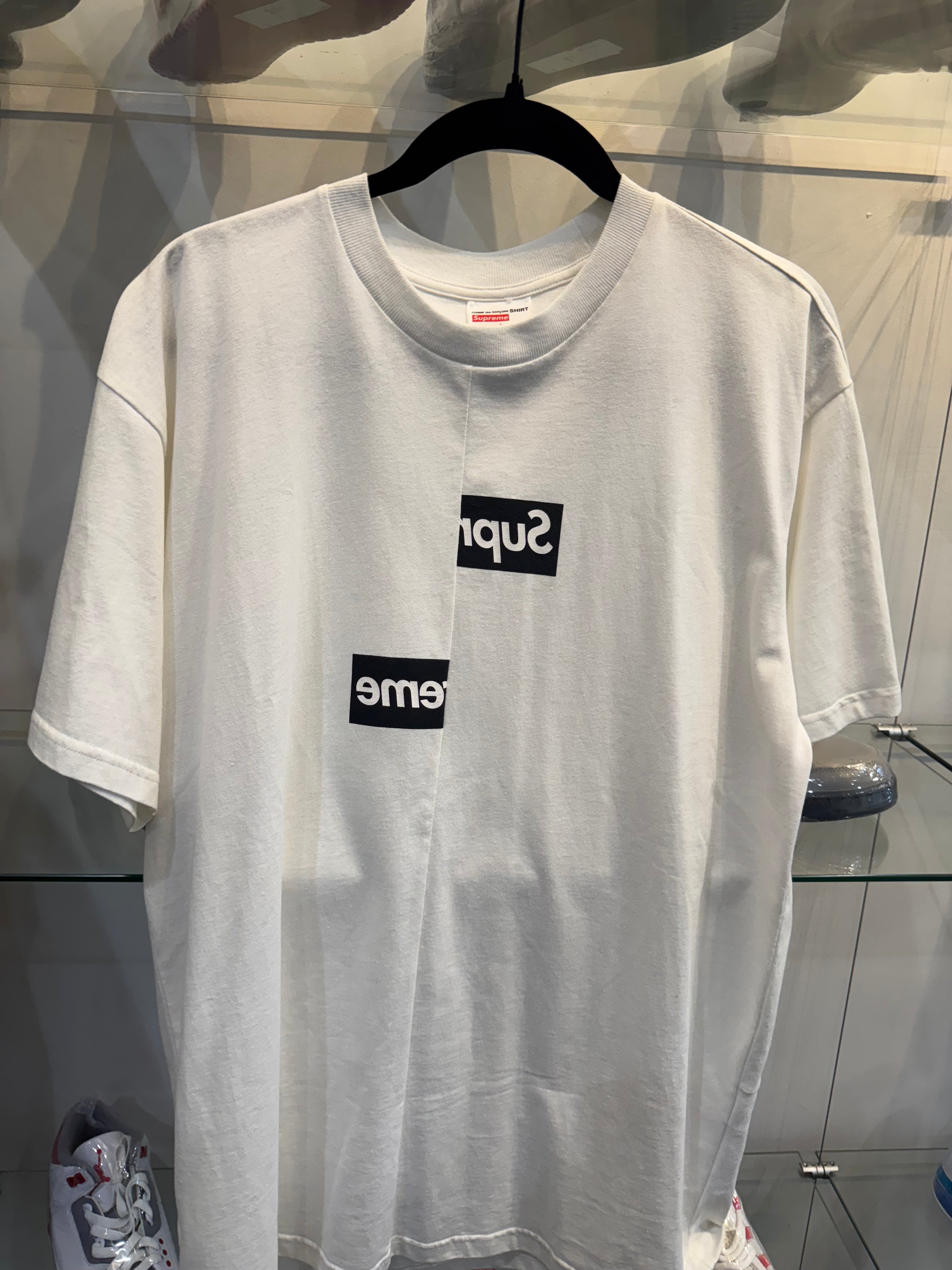 Supreme CDG Split Box Logo Tee -
