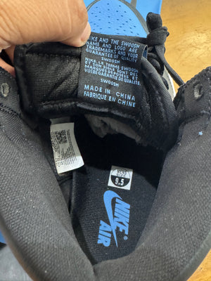 Air Jordan 1 Retro High OG (UNC Toe) size 9.5