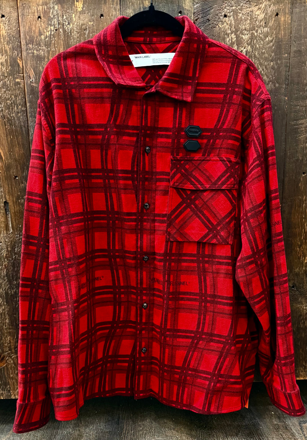 Off-white SS20 Arrows Flannel