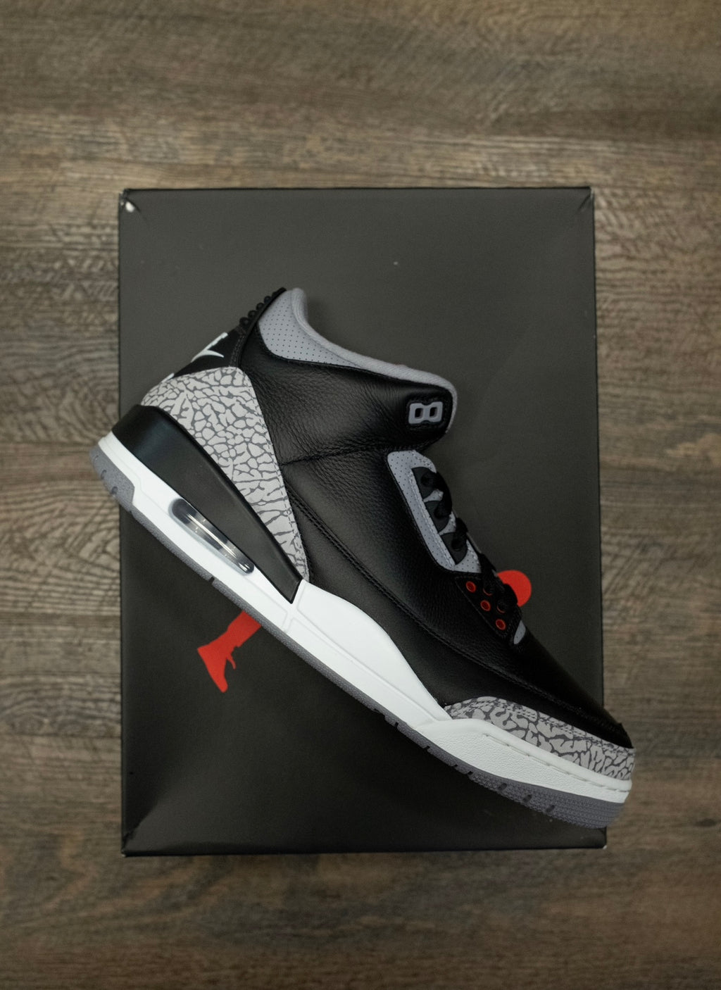 Air Jordan 3 “Black Cement” Size 12