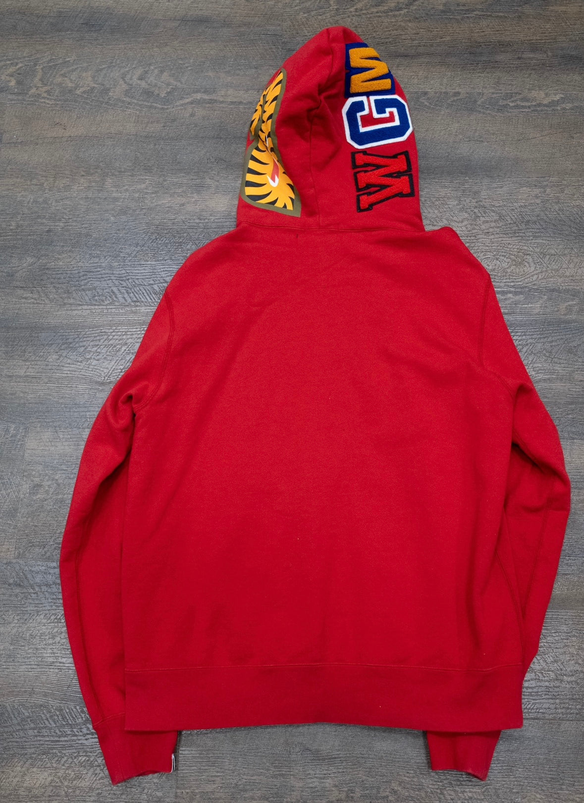 A Bathing Ape Shark Full Zip Hoodie “Red”