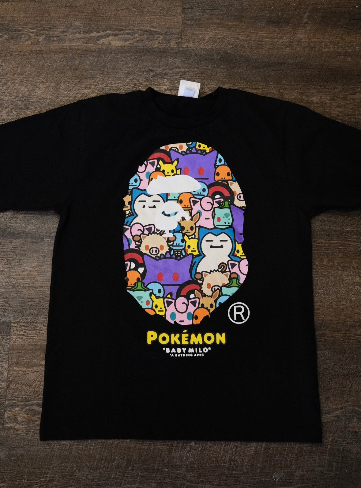 Bape x Pokémon Baby Milo Ape Head Tee -