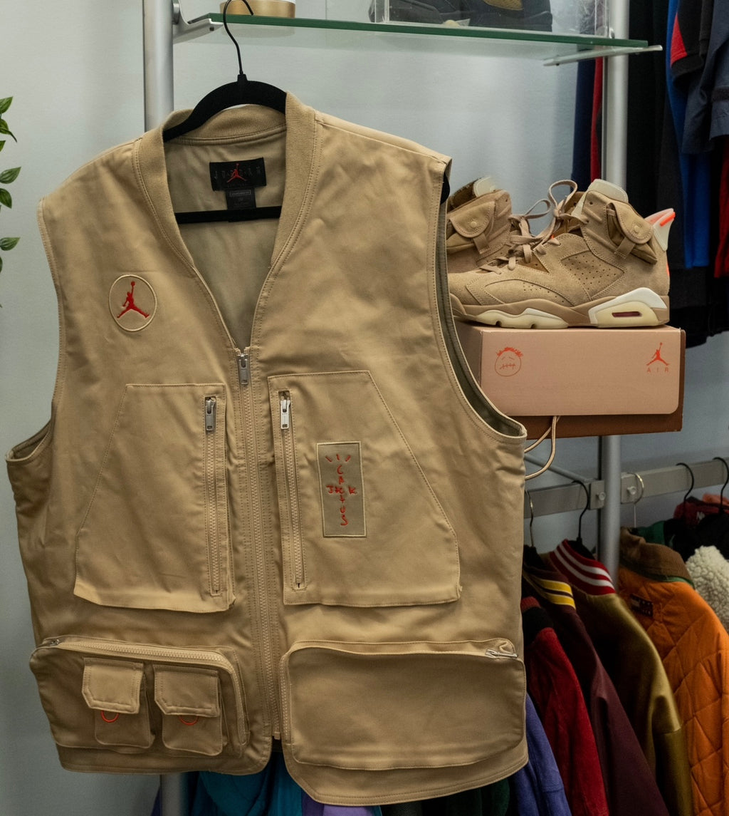 Travis Scott x Jordan “Utility Vest” Size XL (Only Vest)