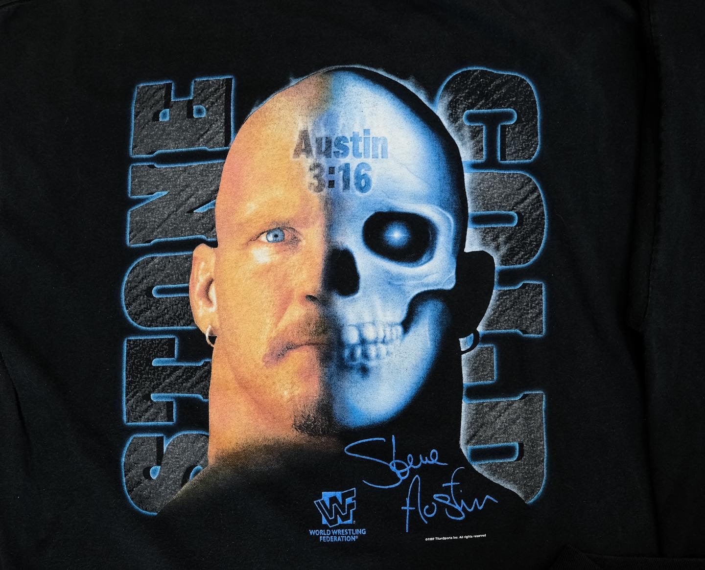 Stone Cold Skull Tee (Double-Sided)