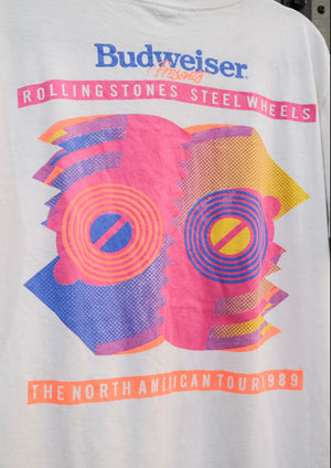 Rolling Stones Steel Wheels Tour Tee
