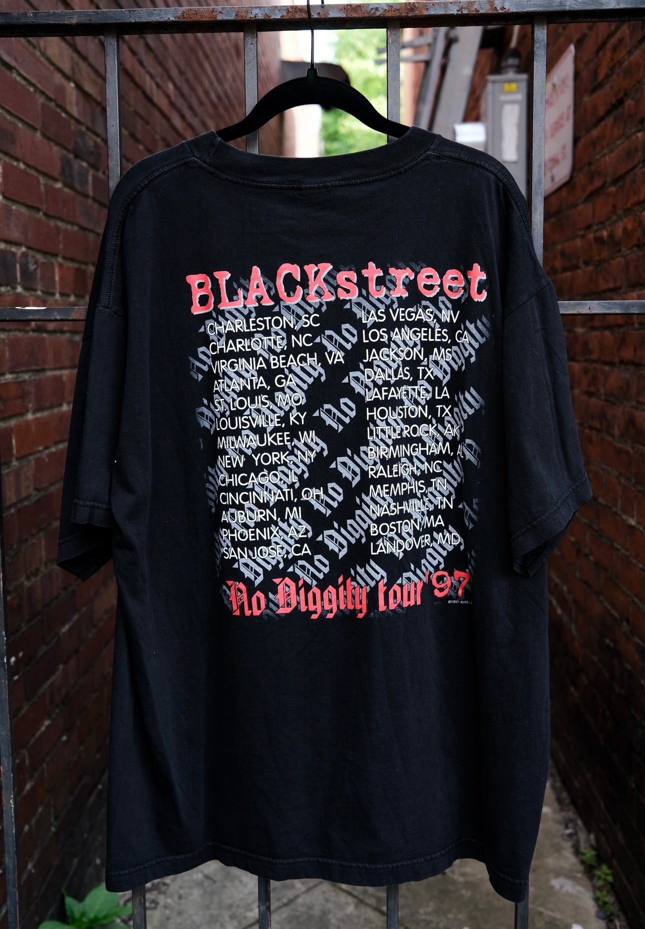 ‘97 BlackStreet “No Diggity” Tour Tee