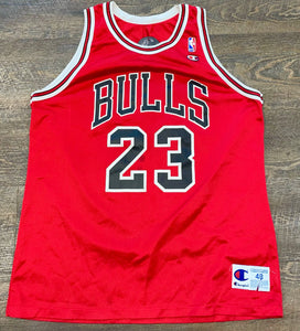Champion MJ Bulls Jersey (Red)