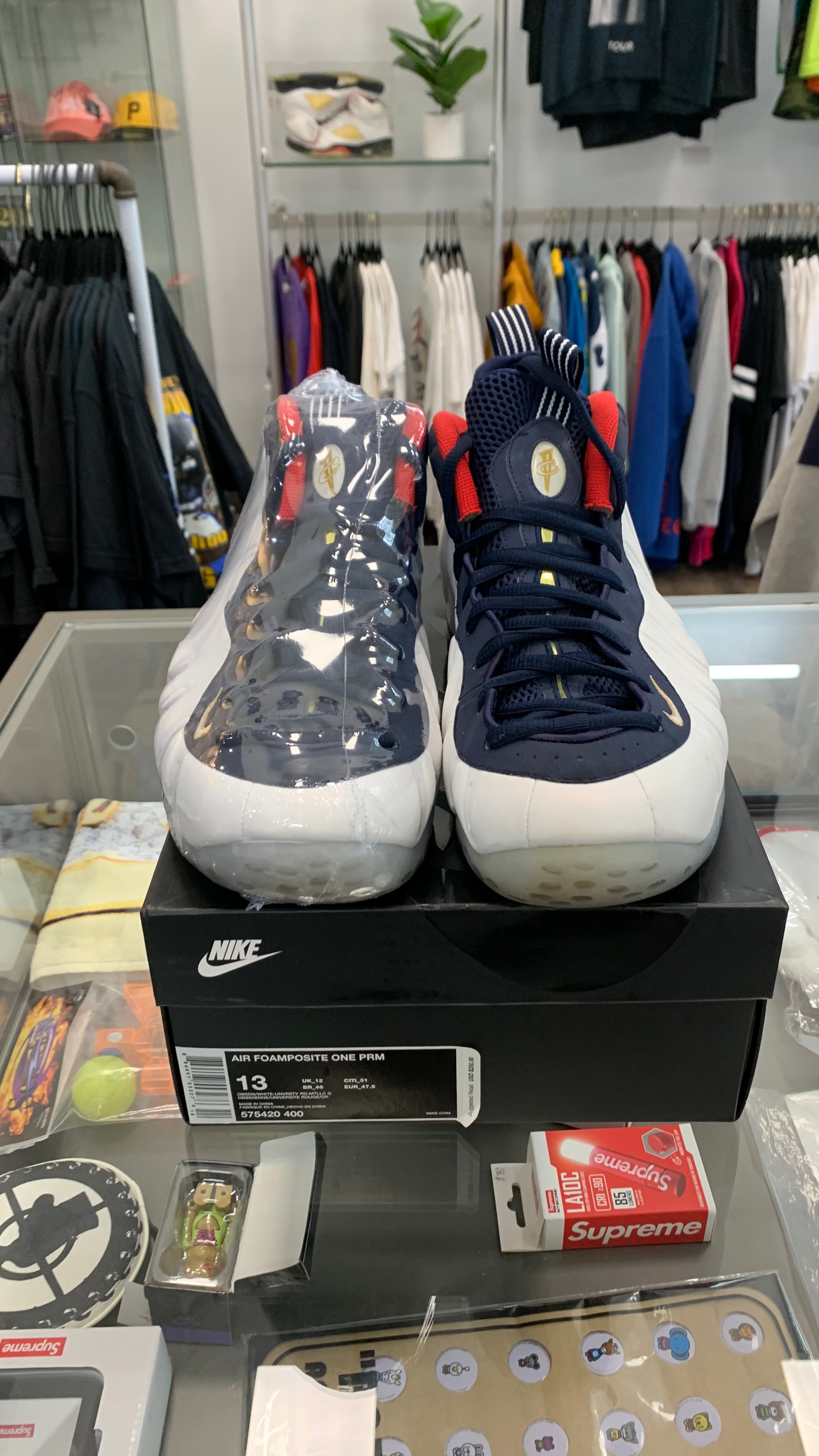 Nike Foamposite One PRM Olympic Senseless