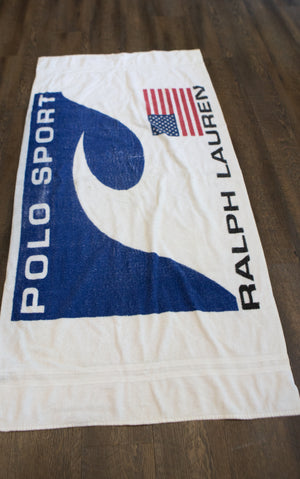 Vintage Polo Sport Beach Towel